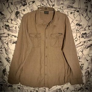 Lightweight Brown Oakley Buttondown Shirt